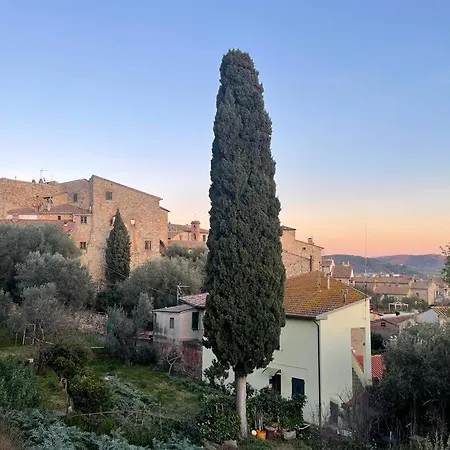Tosca Con Giardino Privato E Ac Nell'incantato Borgo Medievale Di *